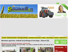 Tablet Screenshot of ets-soumeillan.com